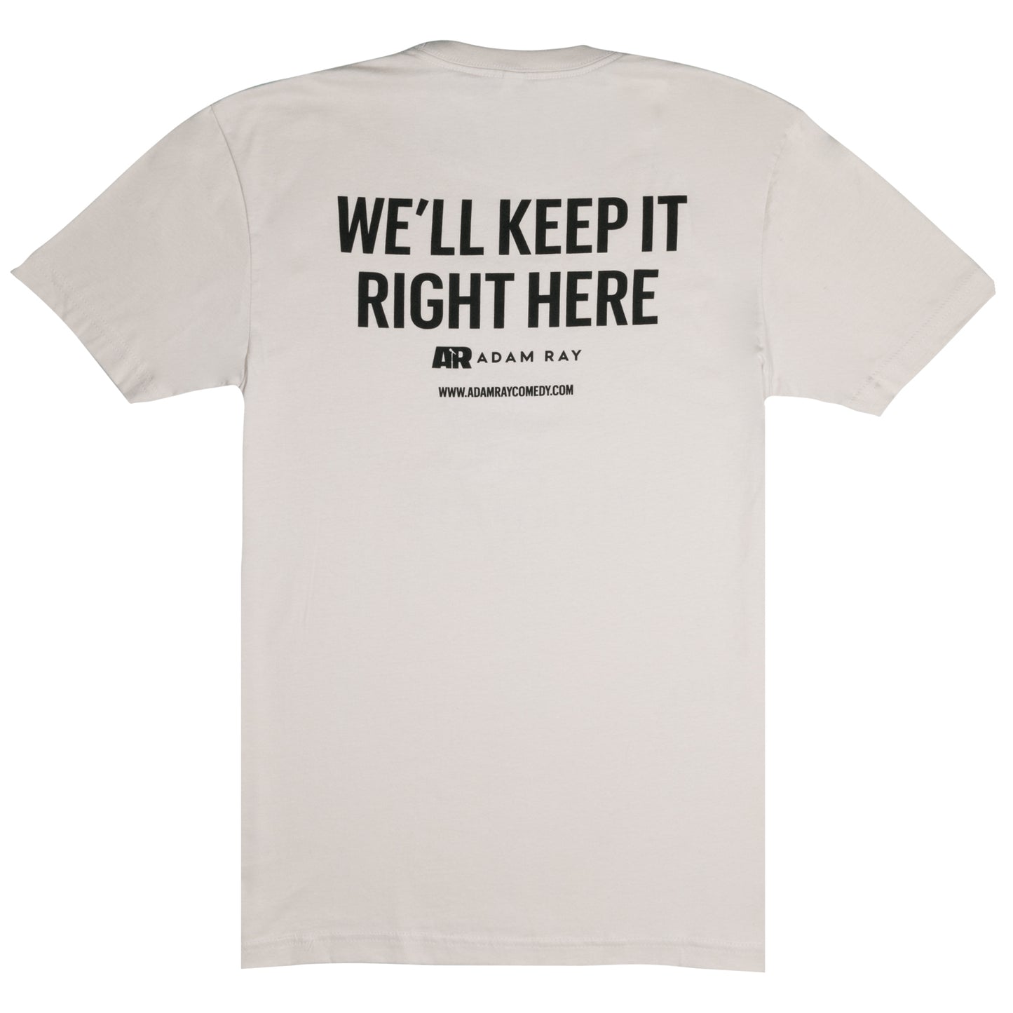 We'll Be Right Back Cartoon T-Shirt