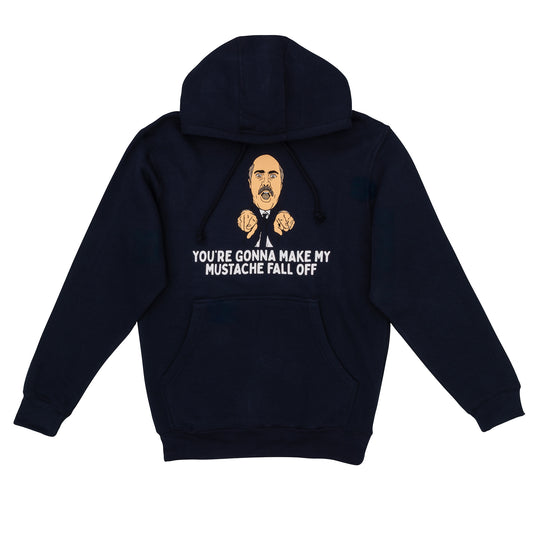 Mustache Hoodie