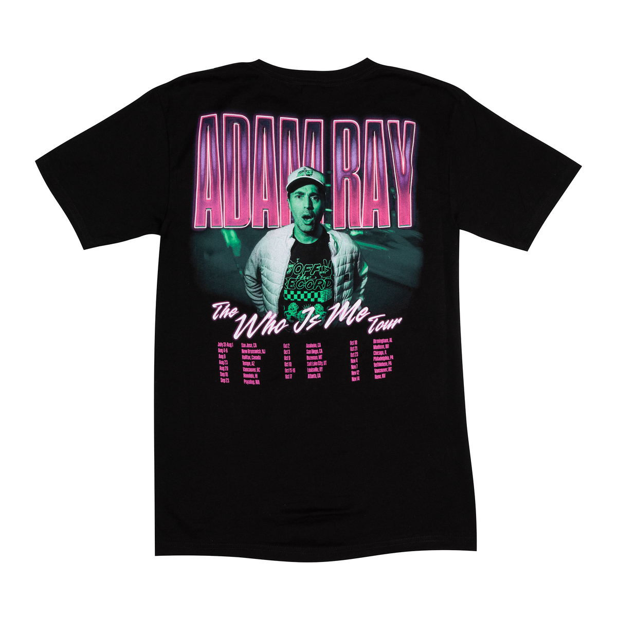 Who is Me Tour T-Shirt (2nd leg of tour)